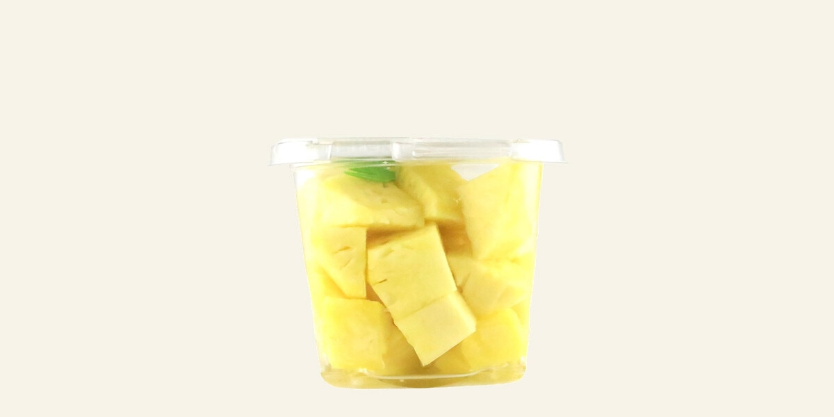 FRUTA PELADA EN TROZOS FRESCO
