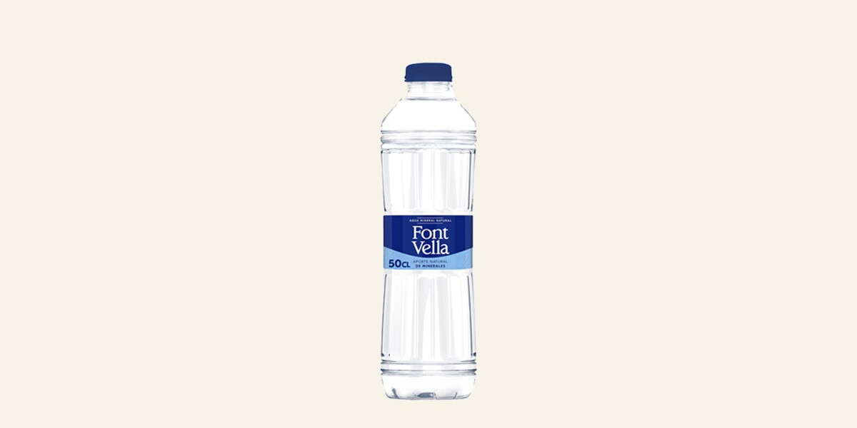 AGUA MINERAL NATURAL FONT VELLA