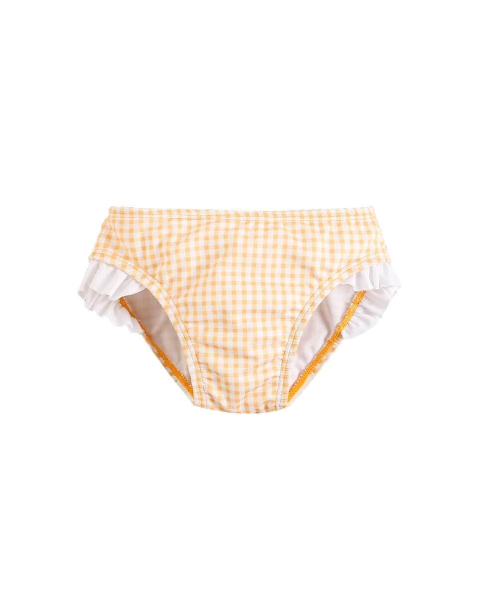Imagem 0 de Cueca para Bebé Aos Quadrados Vichy com Desenho Posterior