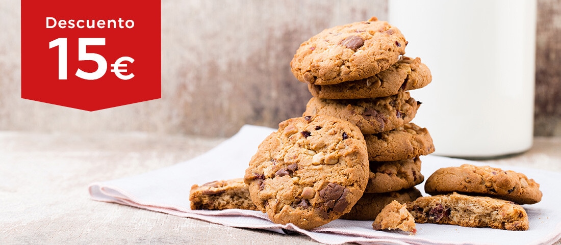 -15% en galletas y cereales