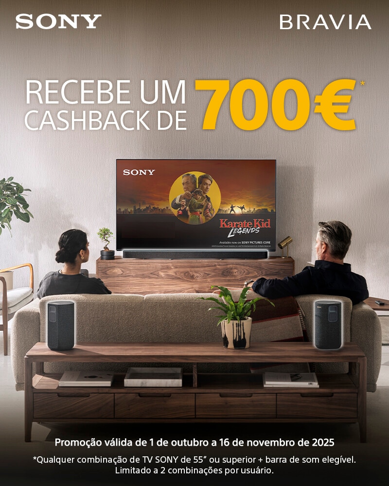 Campanha Cashback Sony