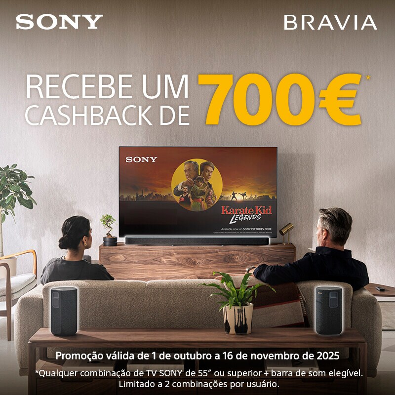 Campanha Sony Cashback TV
