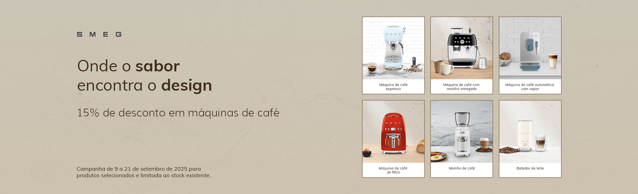 Campanha Smeg Cafés