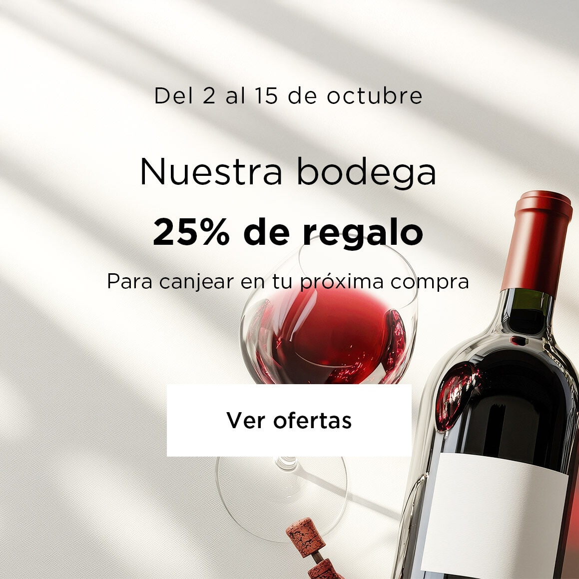 VINOS | 25% de regalo