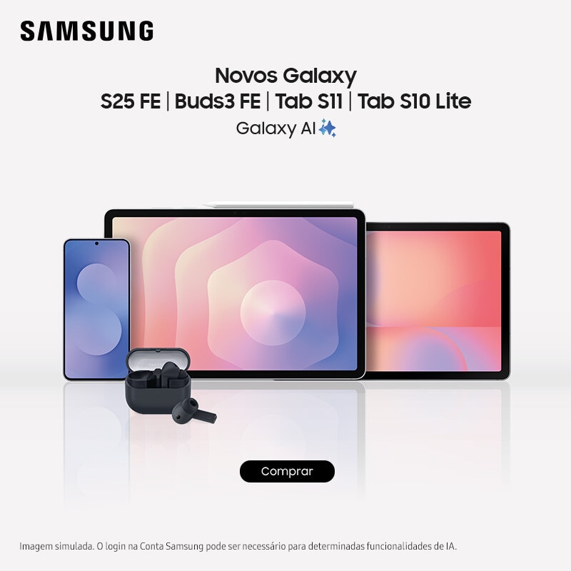Novos Samsung Galaxy