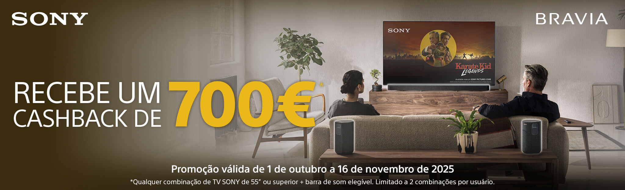 Campanha Cashback Sony