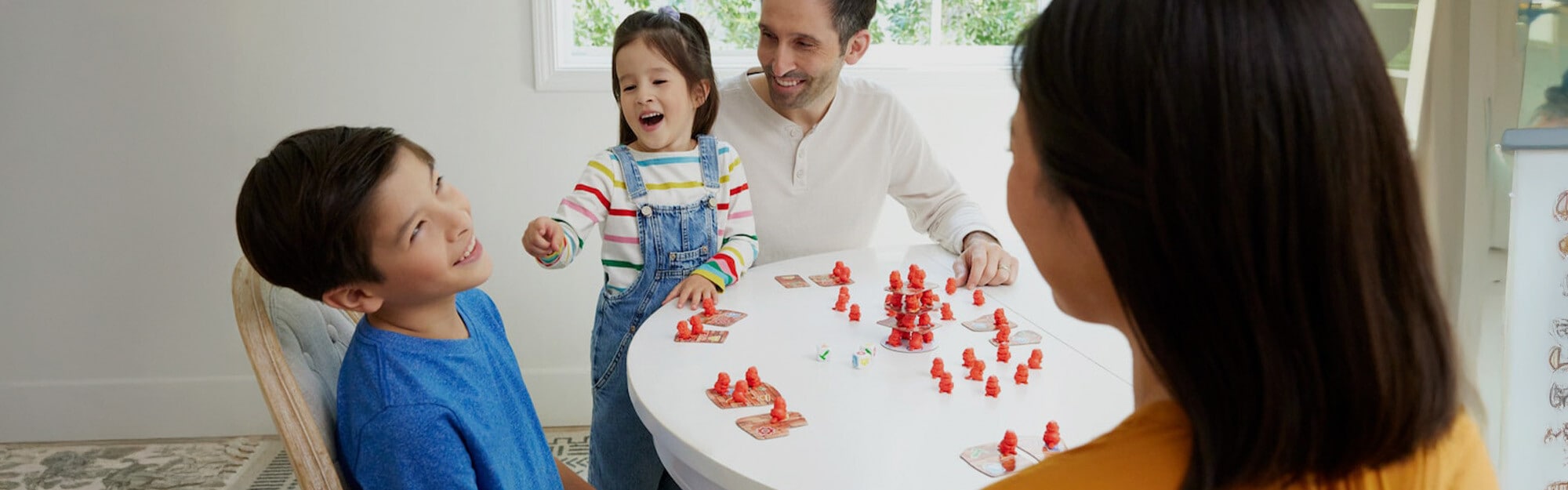 Diversión sobre la mesa