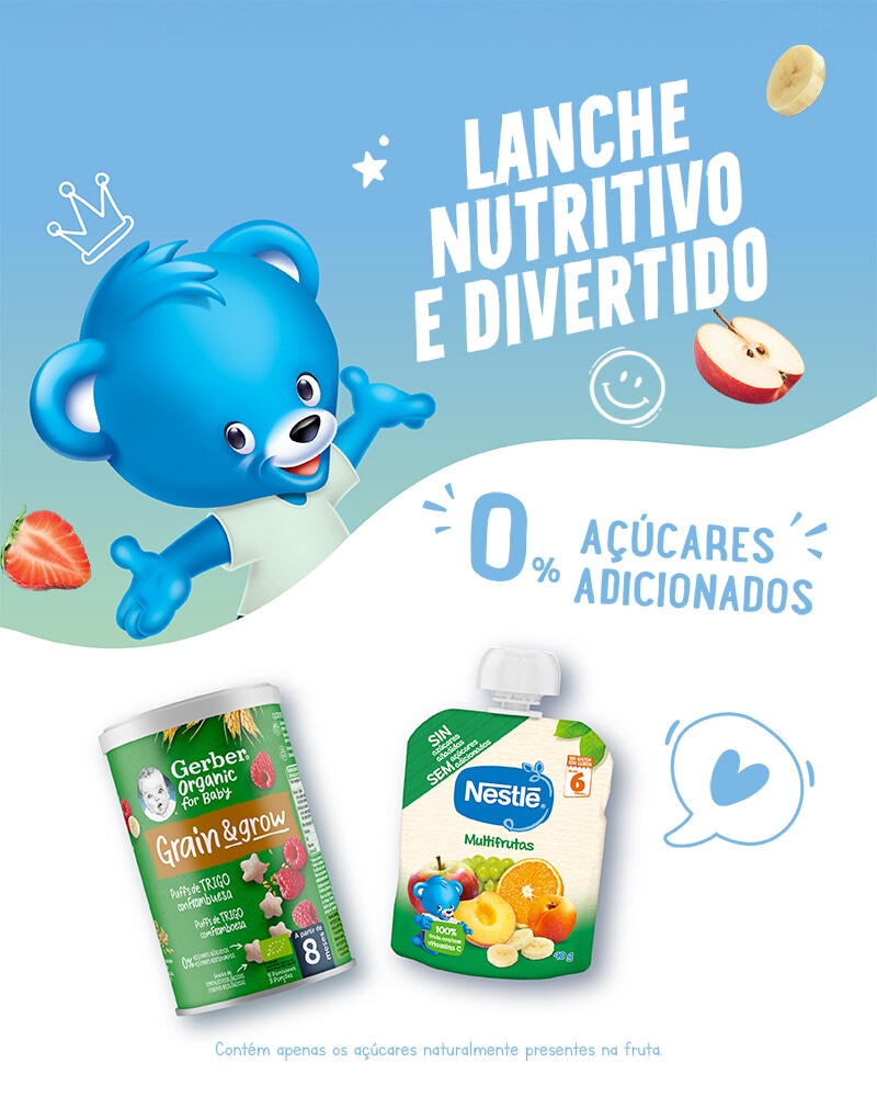 PUB Nestlé - Lanche nutritivo e divertido