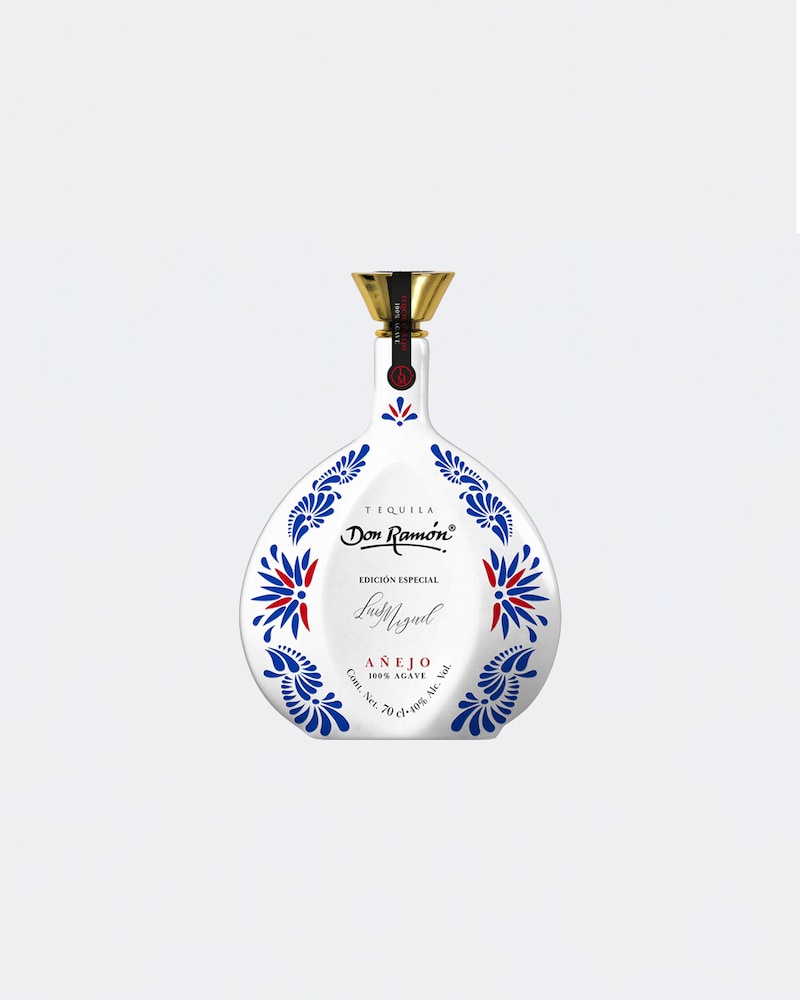 Tequila Cerámica Añejo, edición especial Luis Miguel Don Ramón