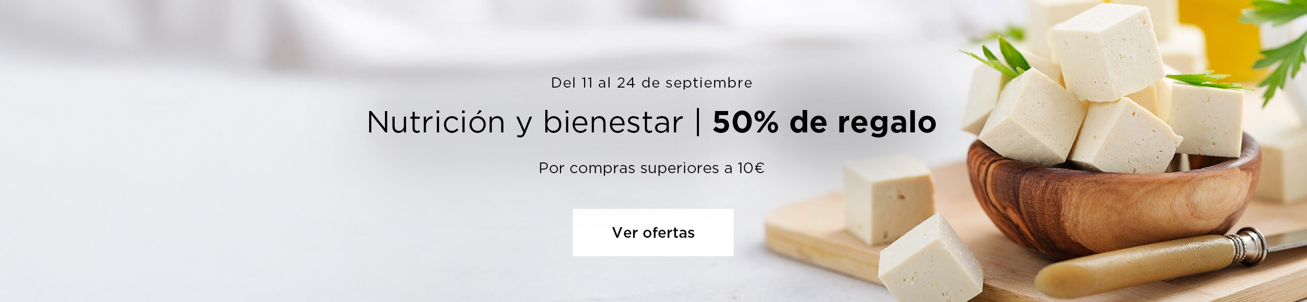 Nutrición y bienestar | 50% de regalo