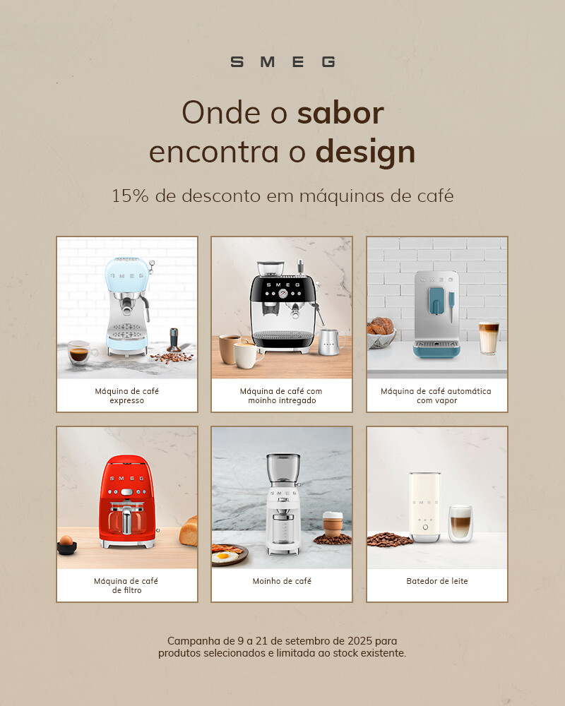 Campanha Smeg Cafés