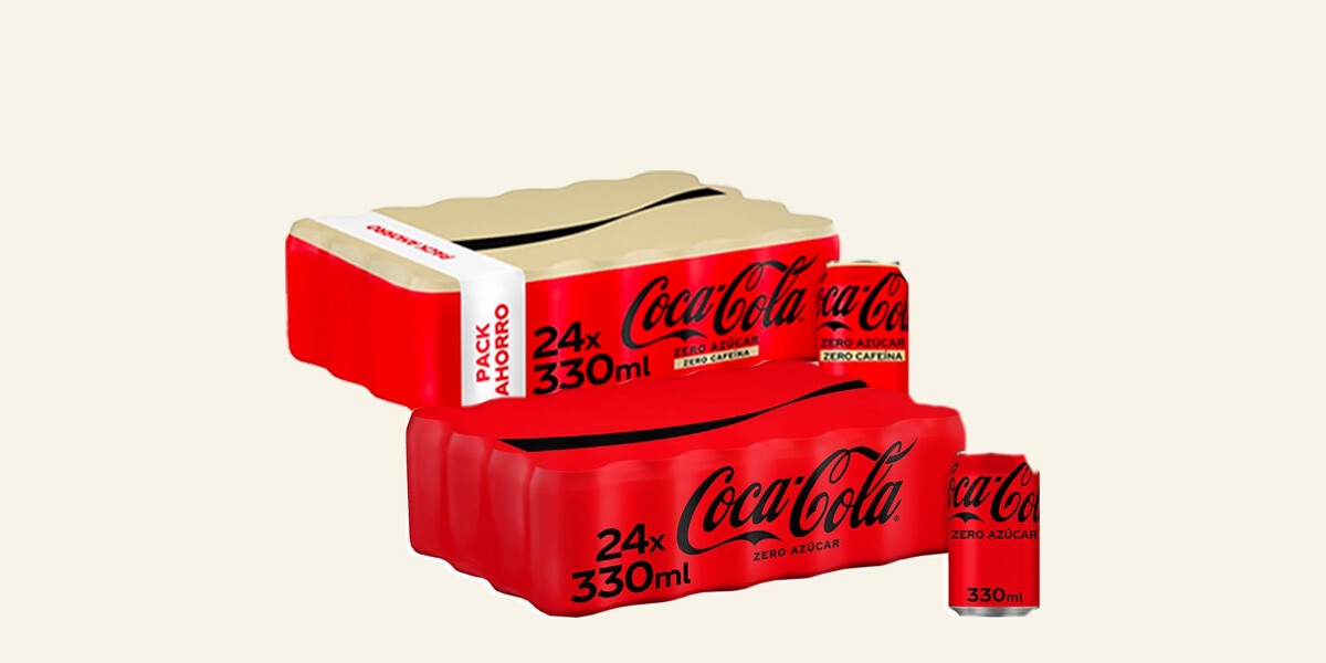Refresco de cola 24 x 33 cl COCA COLA