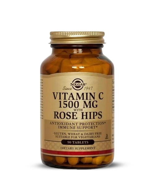 Vitamina C com Rose Hips