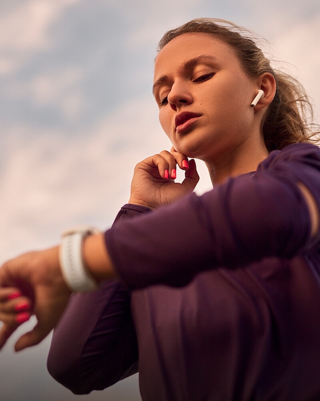 Auriculares deportivos. Para empezar el gimnasio con energía