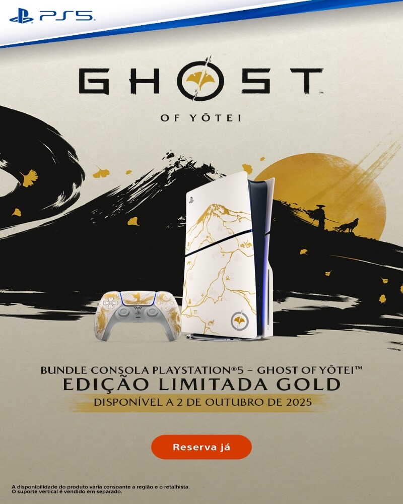 PlayStation 5: Pack de Edição Limitada Ghost of Yõtei
