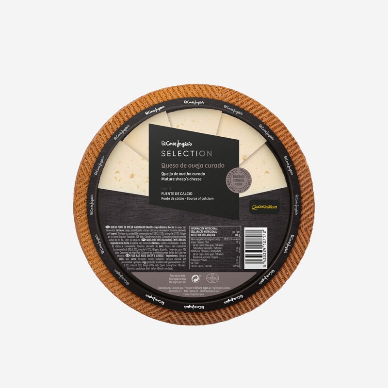 Queijo de Ovelha Curado Elaborado com Leite Cru
