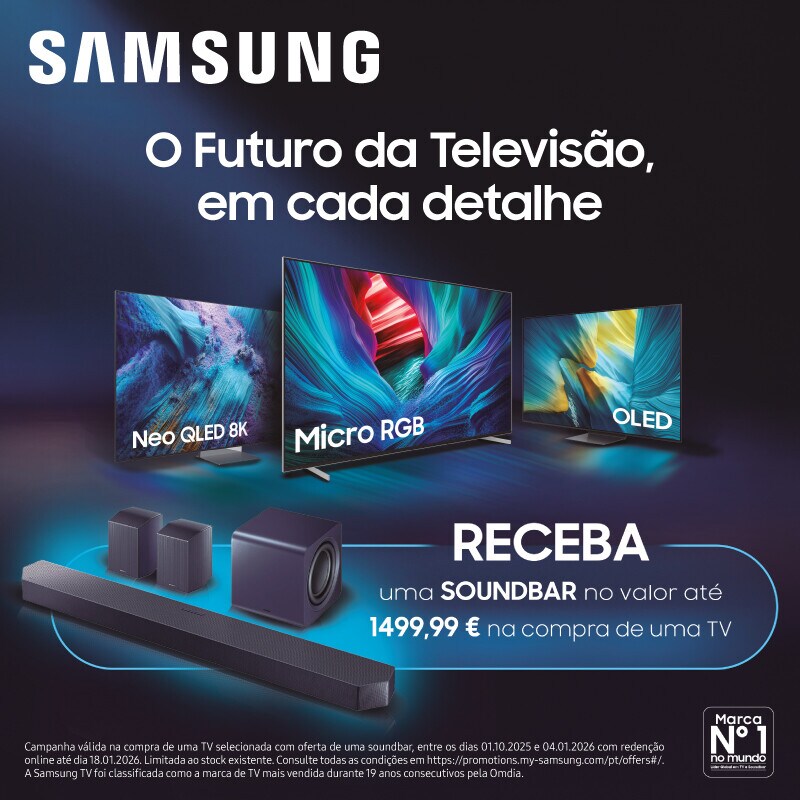 Campanha Samsung Oferta Soundbar