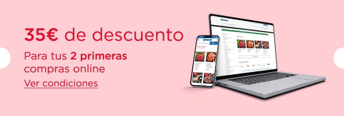 Cupón primera compra responsivo