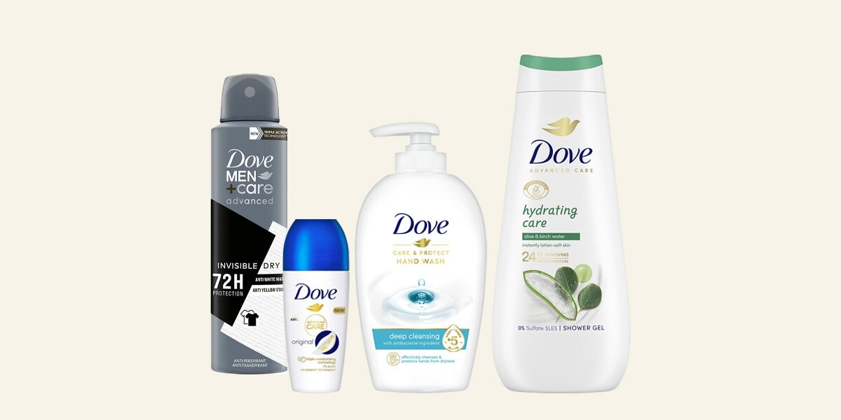 Cuidado corporal DOVE