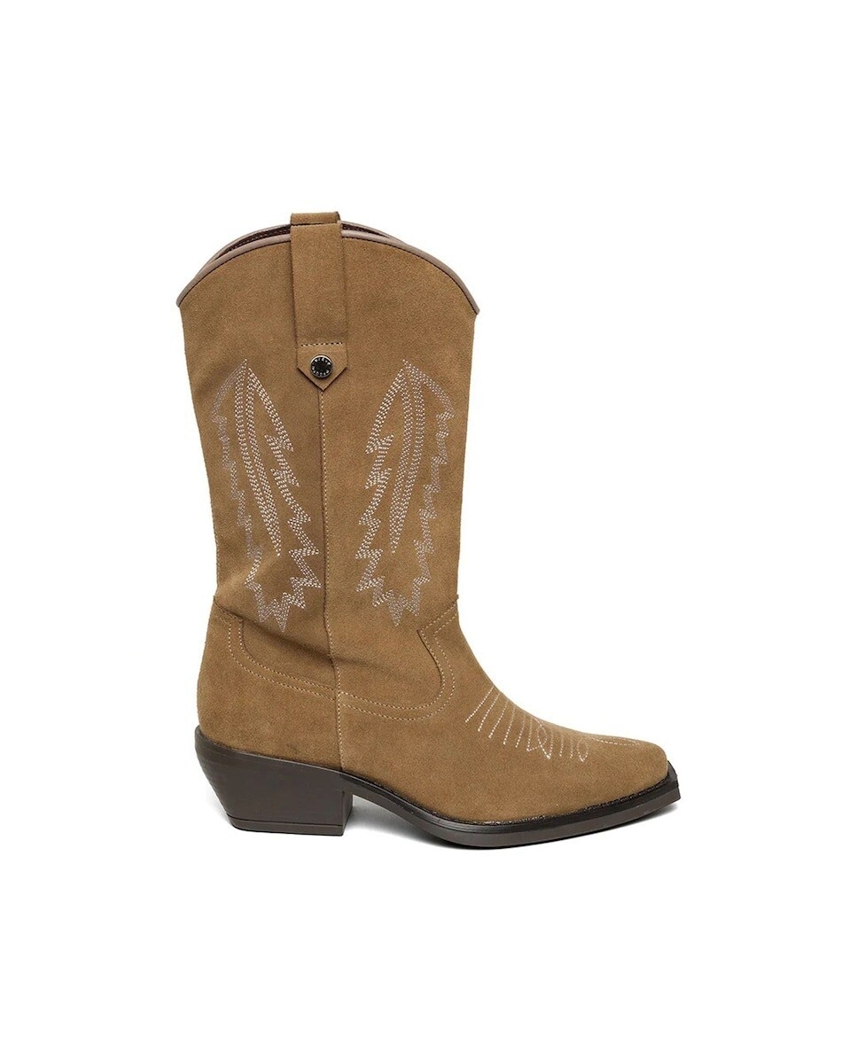 Imagem 0 de Botas Wallace Taupe Camurça