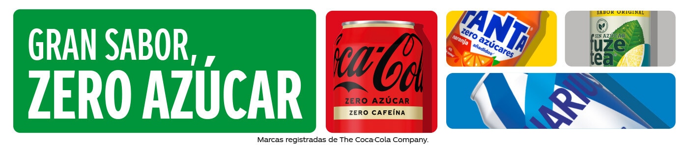 Gran sabor, zero azúcar