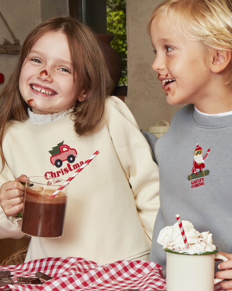 Sinta o espírito natalício com uma seleção de Moda Infantil na loja online do El Corte Inglés