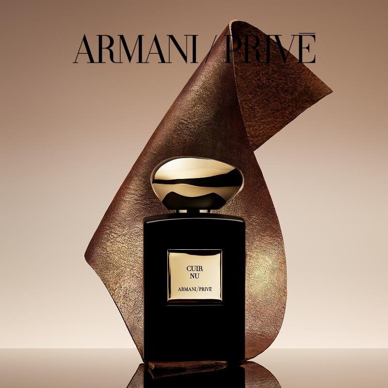 Descubra a fragrância da Armani Privé, Cuir Nu, na loja online do El Corte Inglés