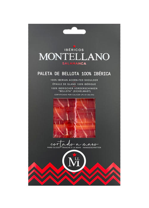 Presunto Pá Ibérico Bolota Fatiado à Mão 80 g