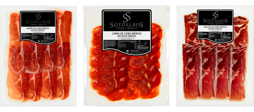 SOTOALBOS loncheados  de cebo ibérico 50% raza ibérica