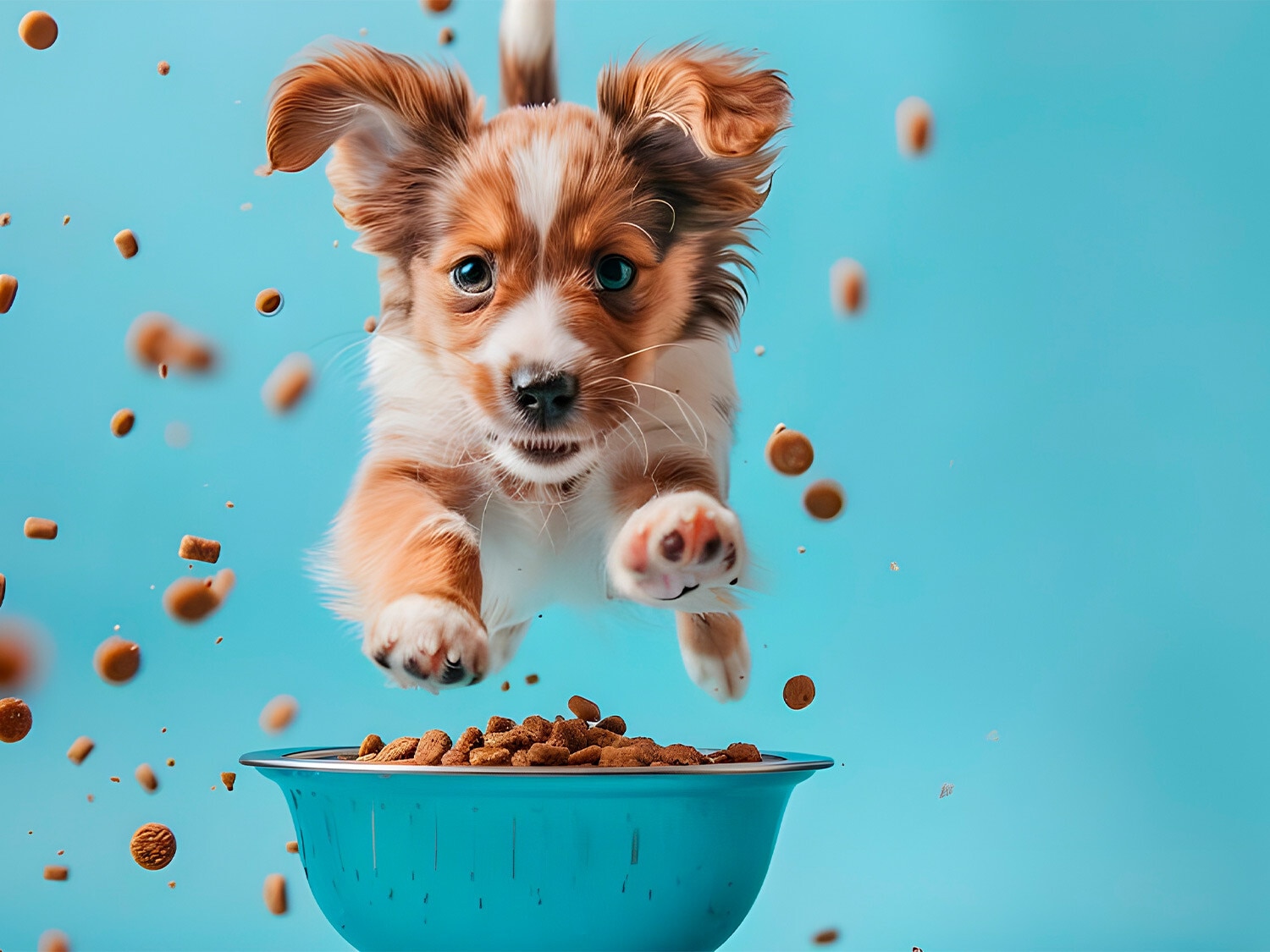 Cachorros de tamaño mediano