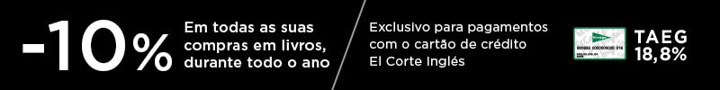 10% em Livros | Exclusivo para Cartão de Crédito El Corte Inglés