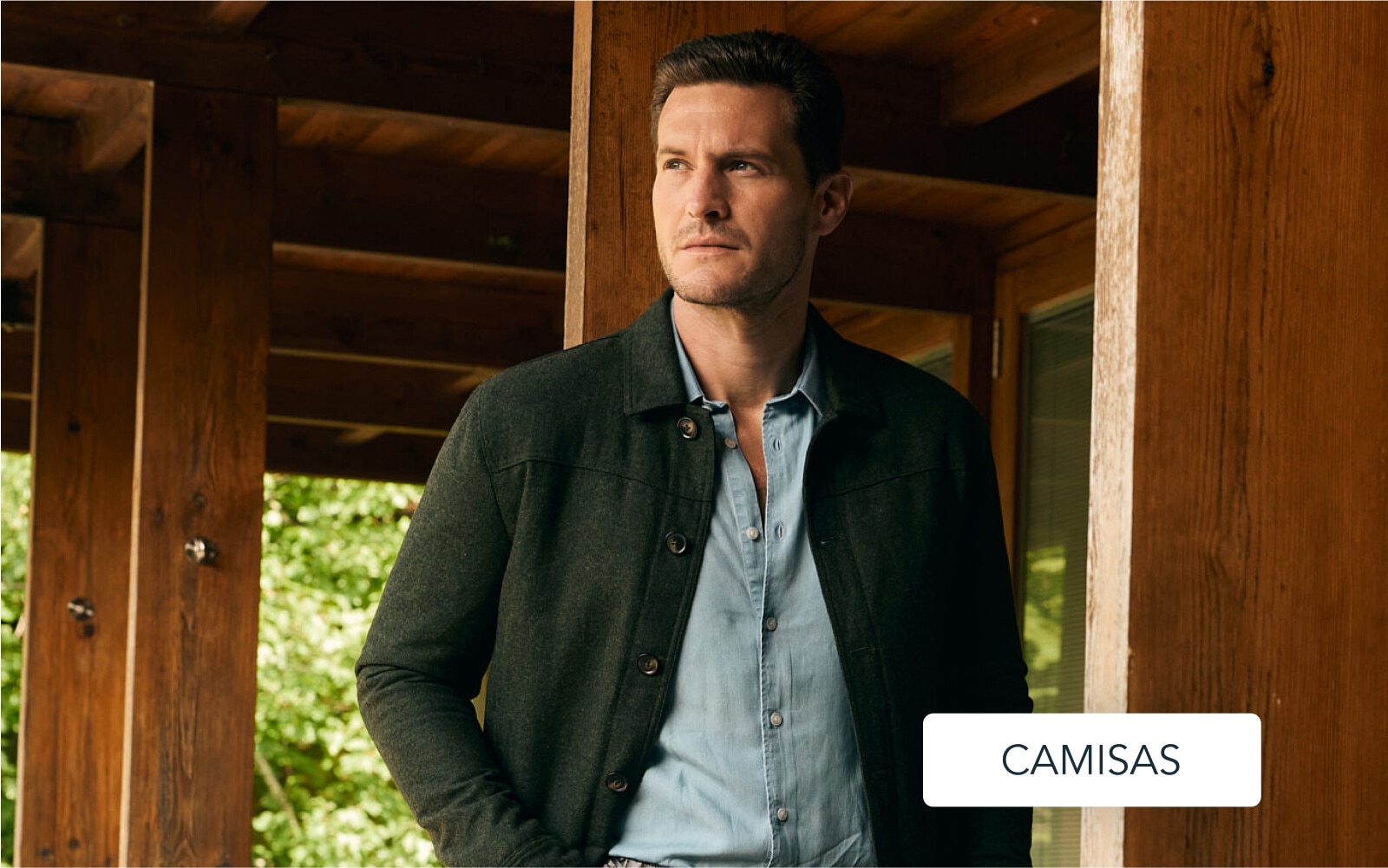 Camisas Mr Blue no El Corte Inglés Moda Homem 