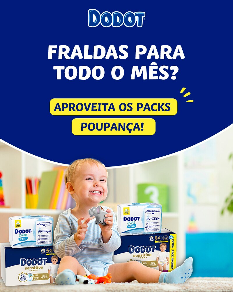 PUB Dodot - Fraldas para todo o mês?