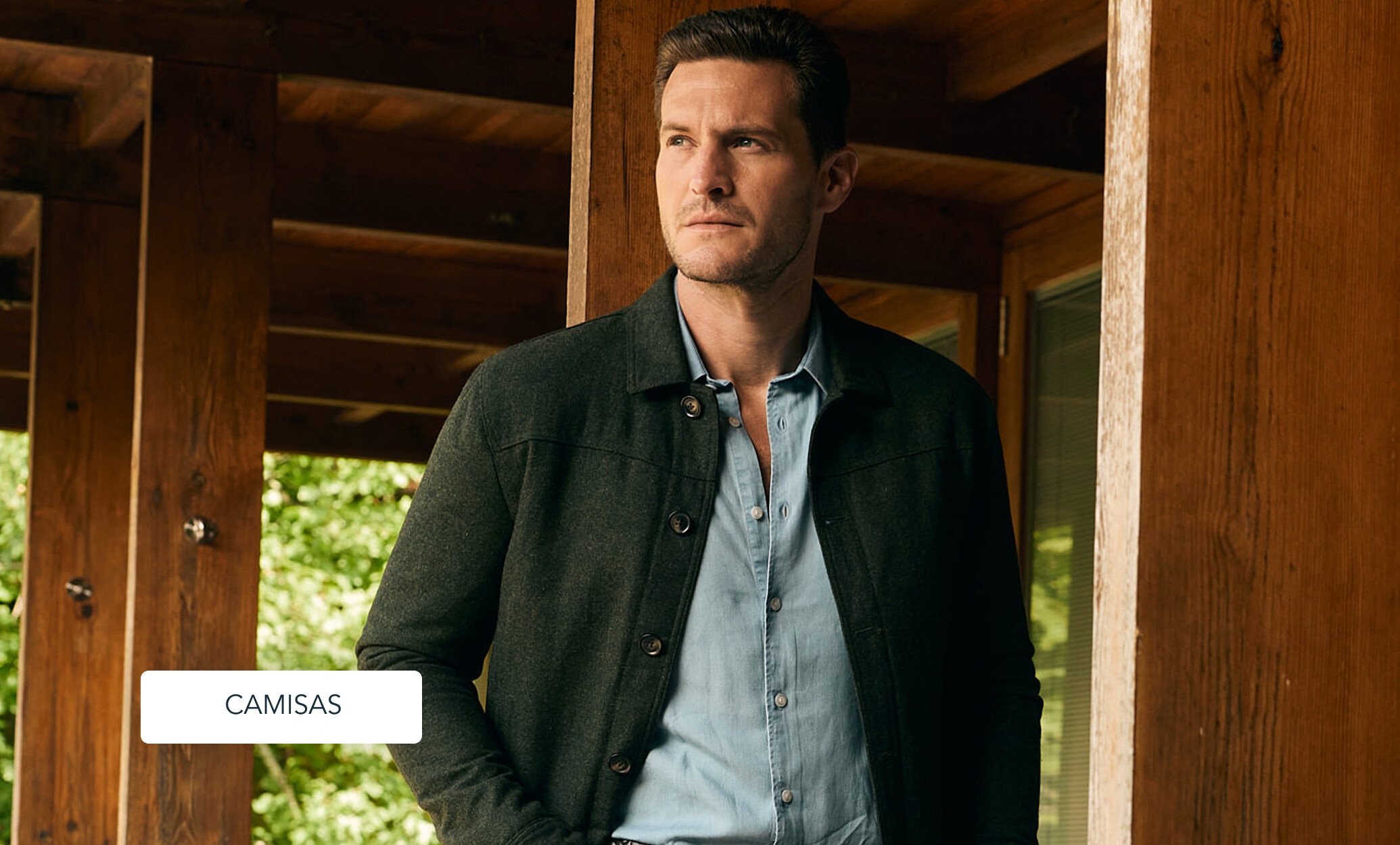 Camisas Mr Blue no El Corte Inglés Moda Homem 