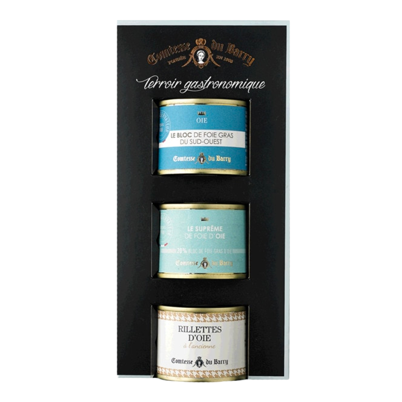 Bloco de Foie Gras de Ganso 3 Variedades 210 g