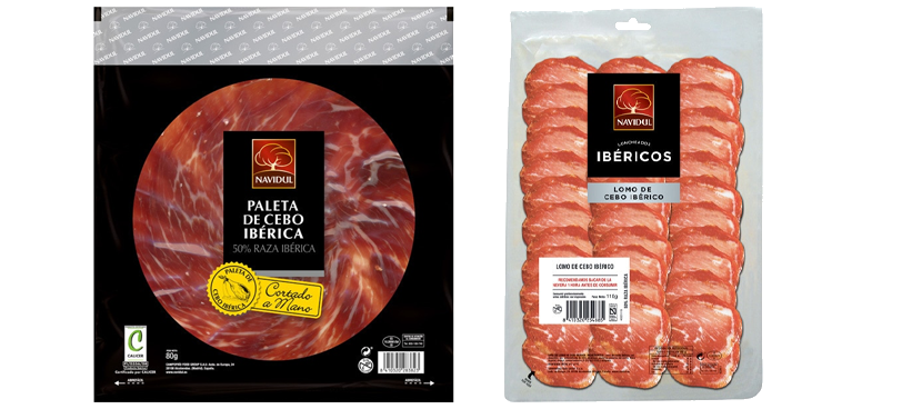 NAVIDUL Ibéricos en lonchas distintas variedades