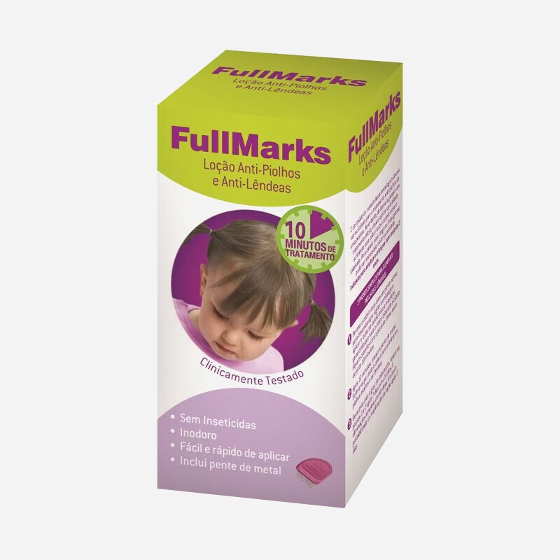 Loção Anti-Piolhos e Anti-Lêndeas 5min 150ml