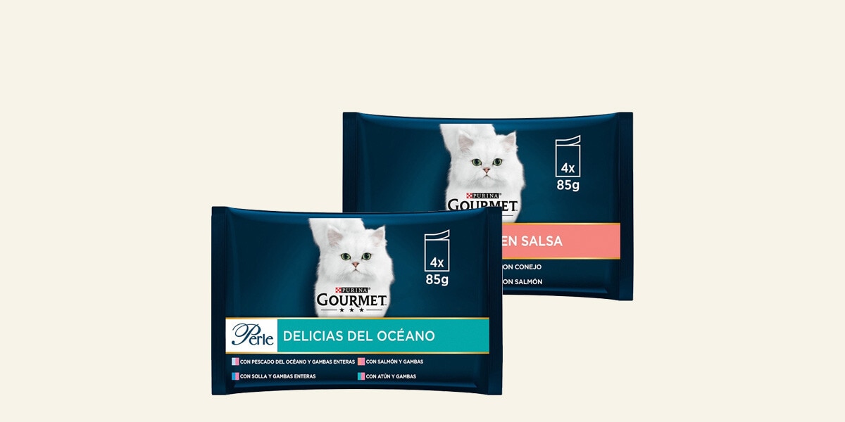 Comida húmeda para gato GOURMET PERLE