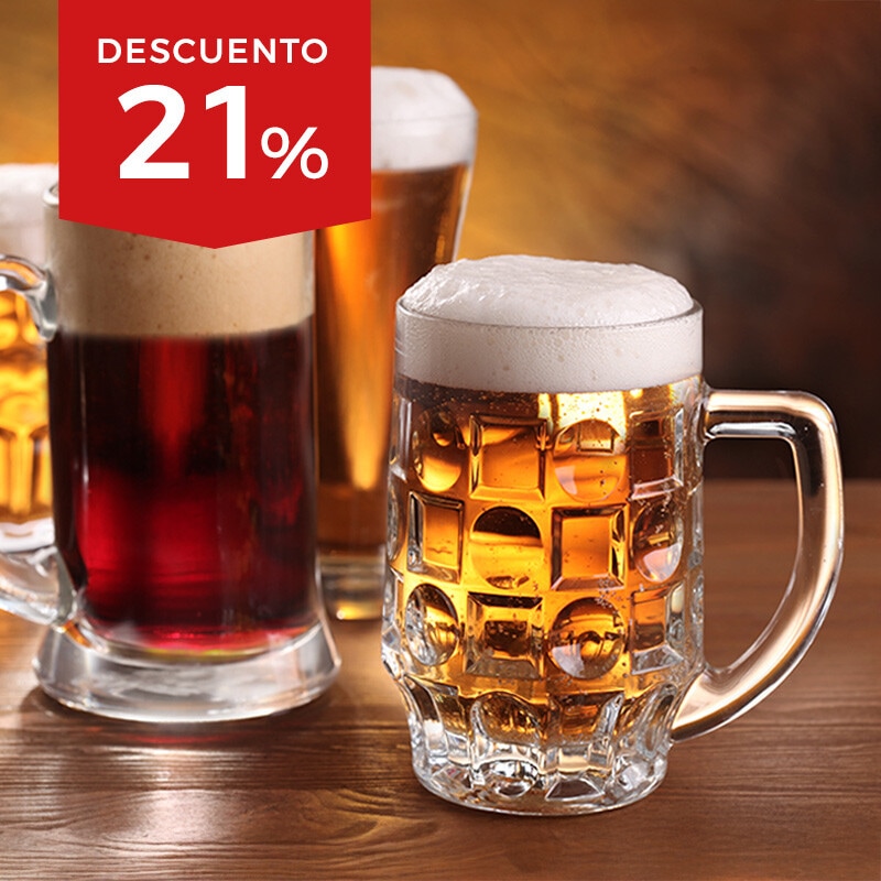21% de dto en todas las cervezas Heineken y El Águila