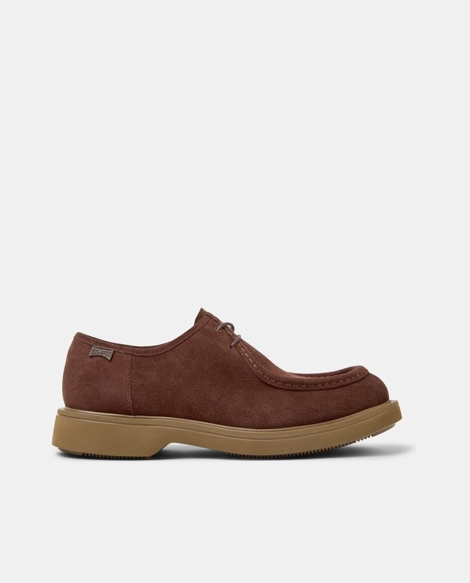Imagem 0 de Sapatos de Cordões em Pele Norman Lisos