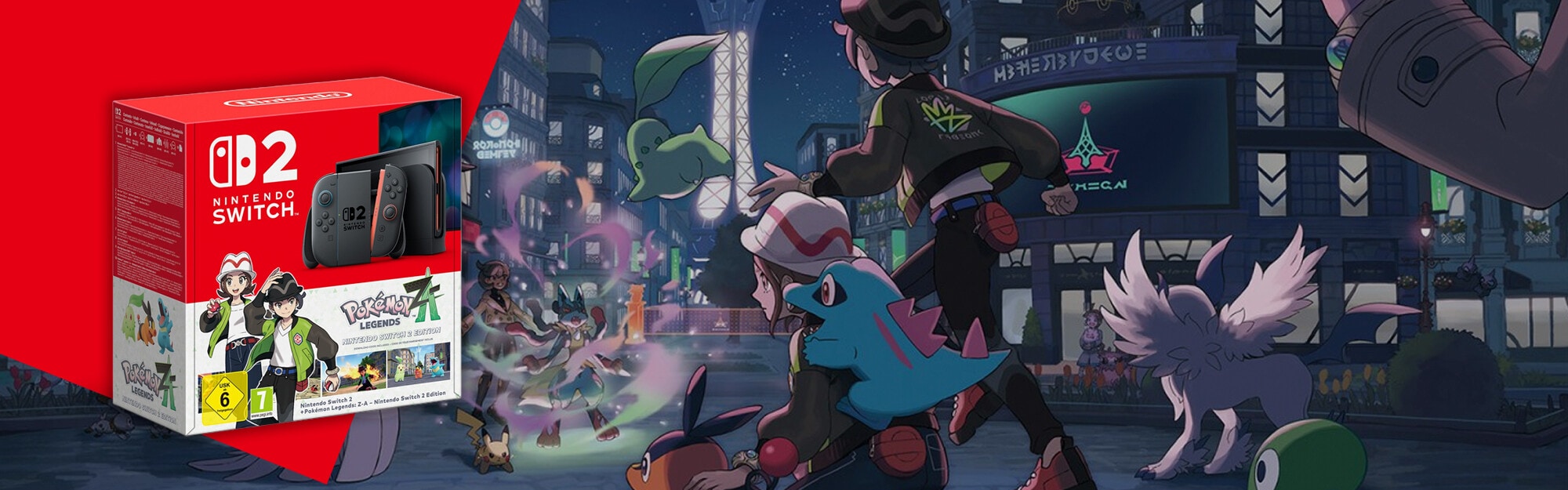 Consola Nintendo Switch 2 + Leyendas Pokemon: Z-A Edición