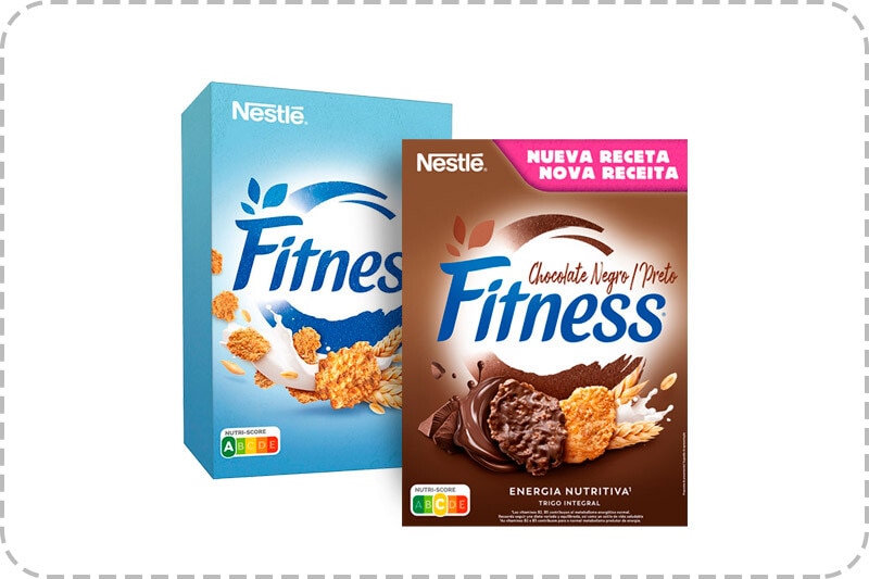 25% de descuento por compra superior de 3uds en selección Nestlé Fitness. Introduce CEREALESDTO. Exclusivo online