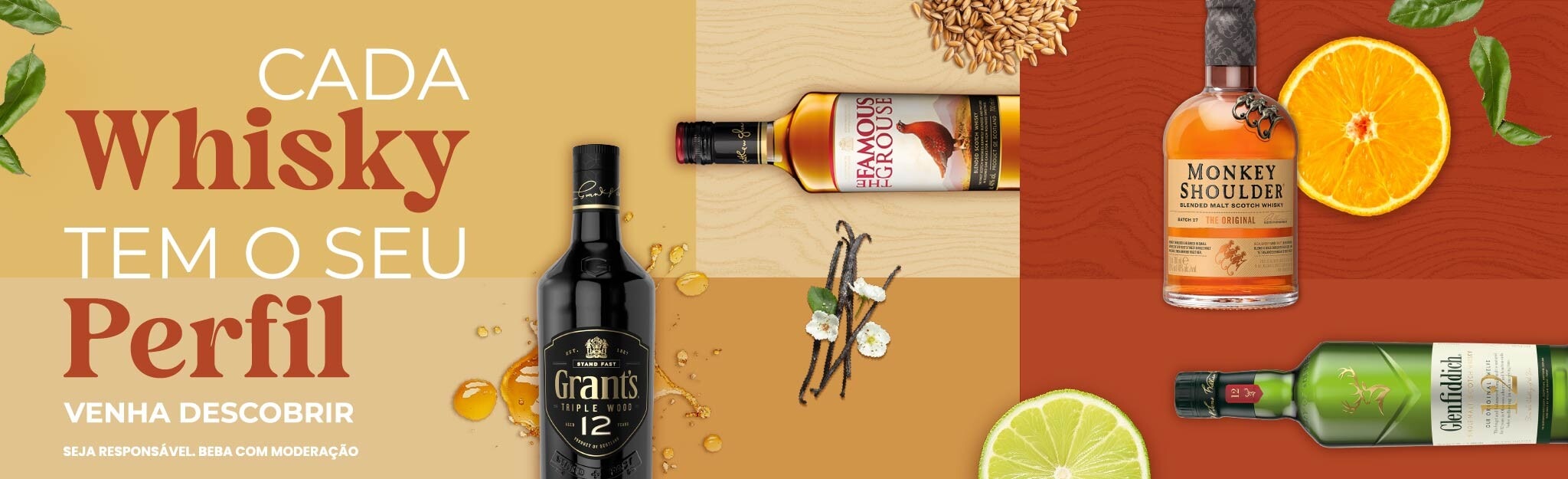 PUB Primedrinks - Cada whisky tem o seu perfil