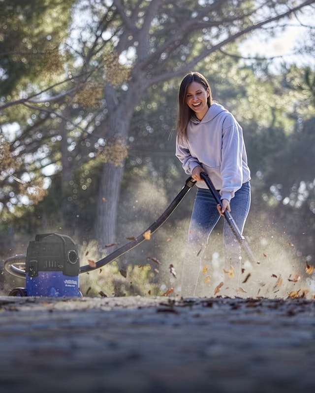 Aspiradores multiusos también al aire libre