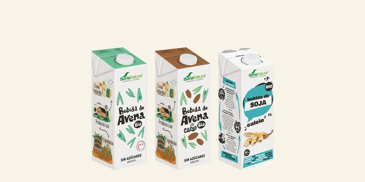 BEBIDAS VEGETALES SORIA NATURAL