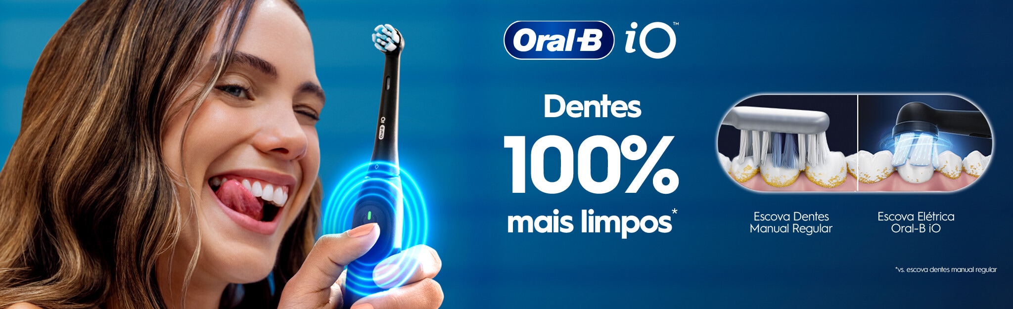 PUB Oral-B - Dentes 100% mais limpos