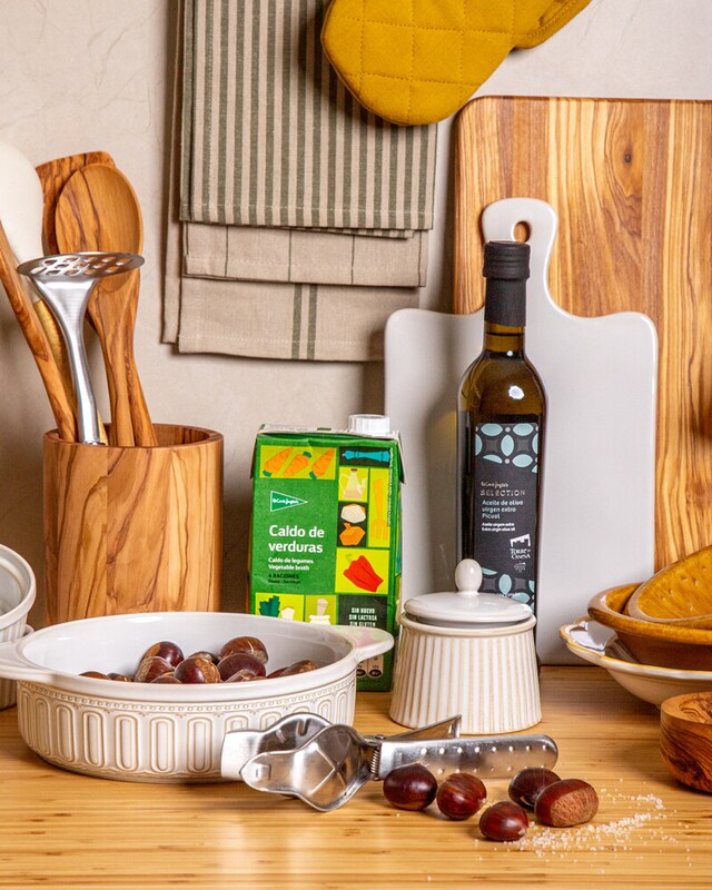 Preparar Caril de Castanha