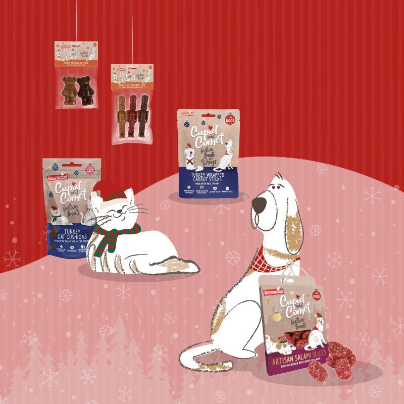 Snacks para perro, gato y roedores