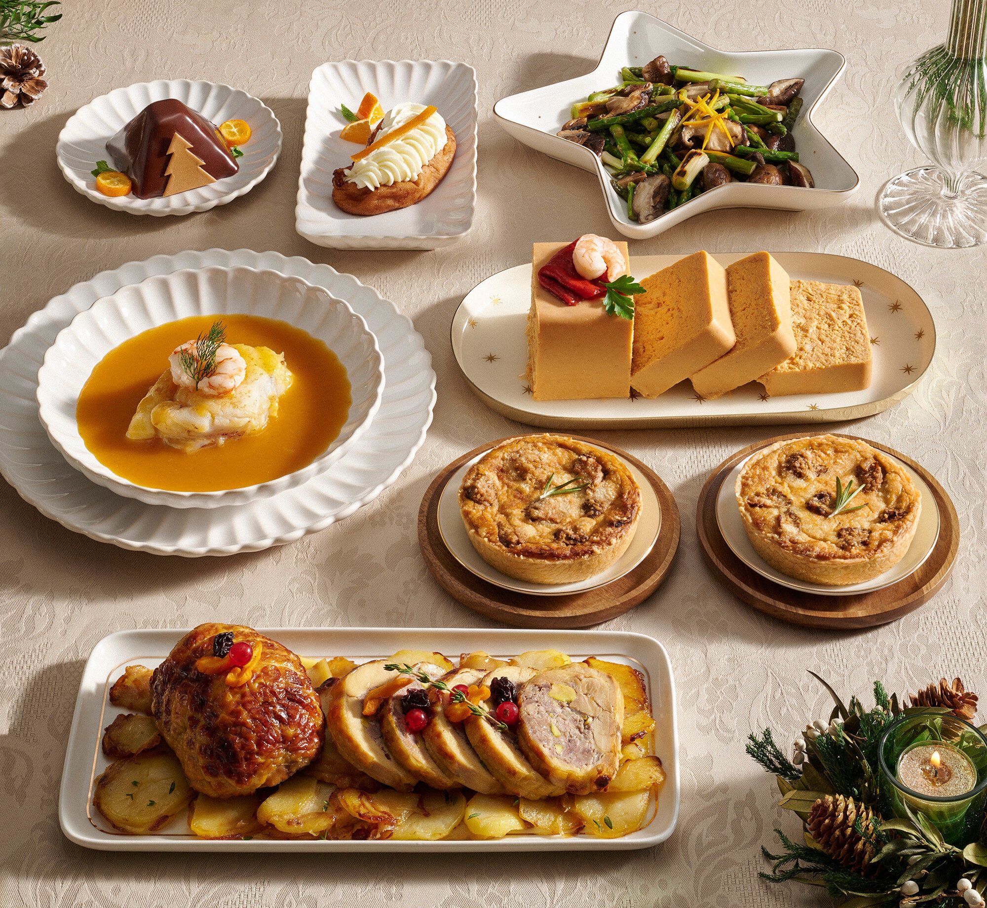 hostelería platos preparados navidad 2025 MENU