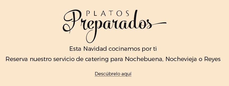 Platos preparados de Navidad